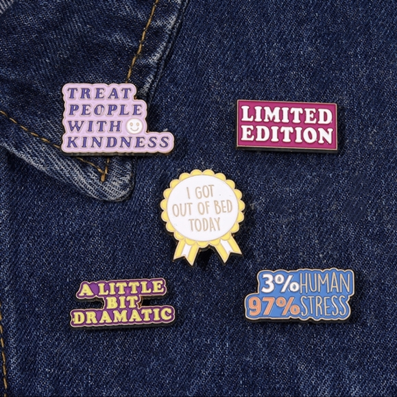 Me? Sarcastic? Never - Enamel Pin - Picture 6 of 8